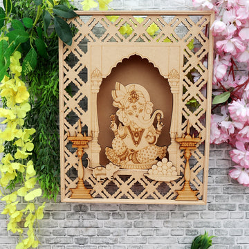 Big Jharokha Set with Ganpati Ji with Free Shipping